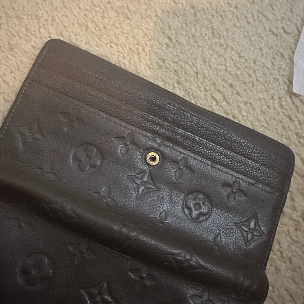 Louis Vuitton Monogram empreinte long Wallet - Picture 4 of 7